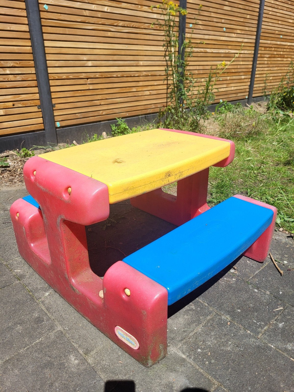 Little tikes picknick tafel, Tuin en Terras, Ophalen, Rechthoekig, Hout