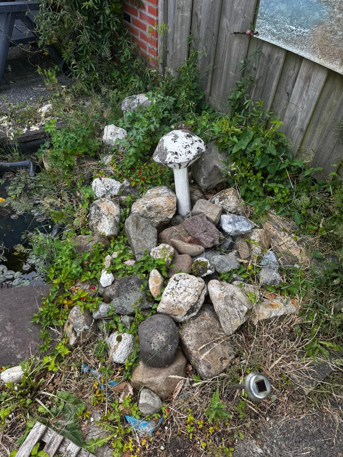 Diverse decoratieve rotsen en keien voor tuin, Ophalen, Overige materialen, Gebruikt, Kei