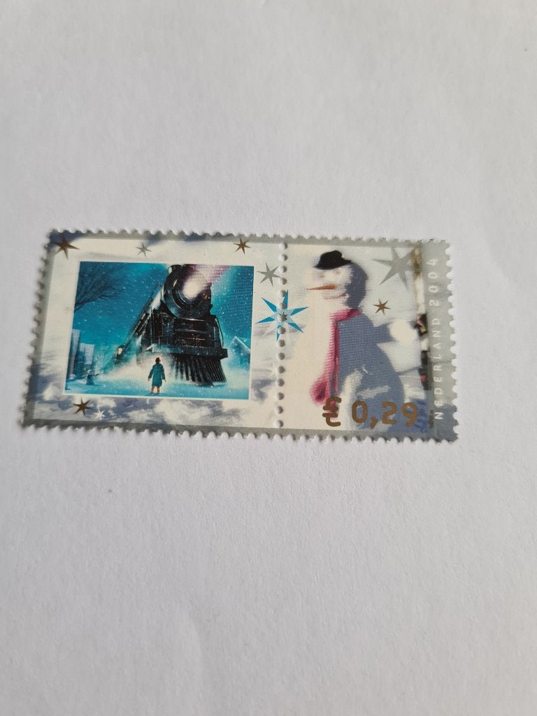 7873 nederland persoonlijke kerstzegel 2004, Postzegels en Munten, Verzenden