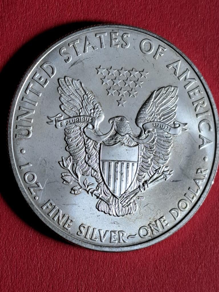 Amerika Silver Eagle 1 ounce 2010, Ophalen of Verzenden, Zilver