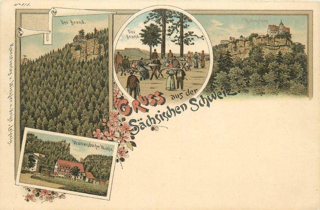 701-431-049 Sächsiche Schweiz Litho, Verzenden, Voor 1920, Duitsland