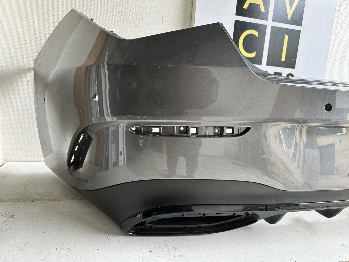 Mercedes Cla w118 AMG achterbumper bumper origineel, Gebruikt, -, Ophalen of Verzenden, Achter