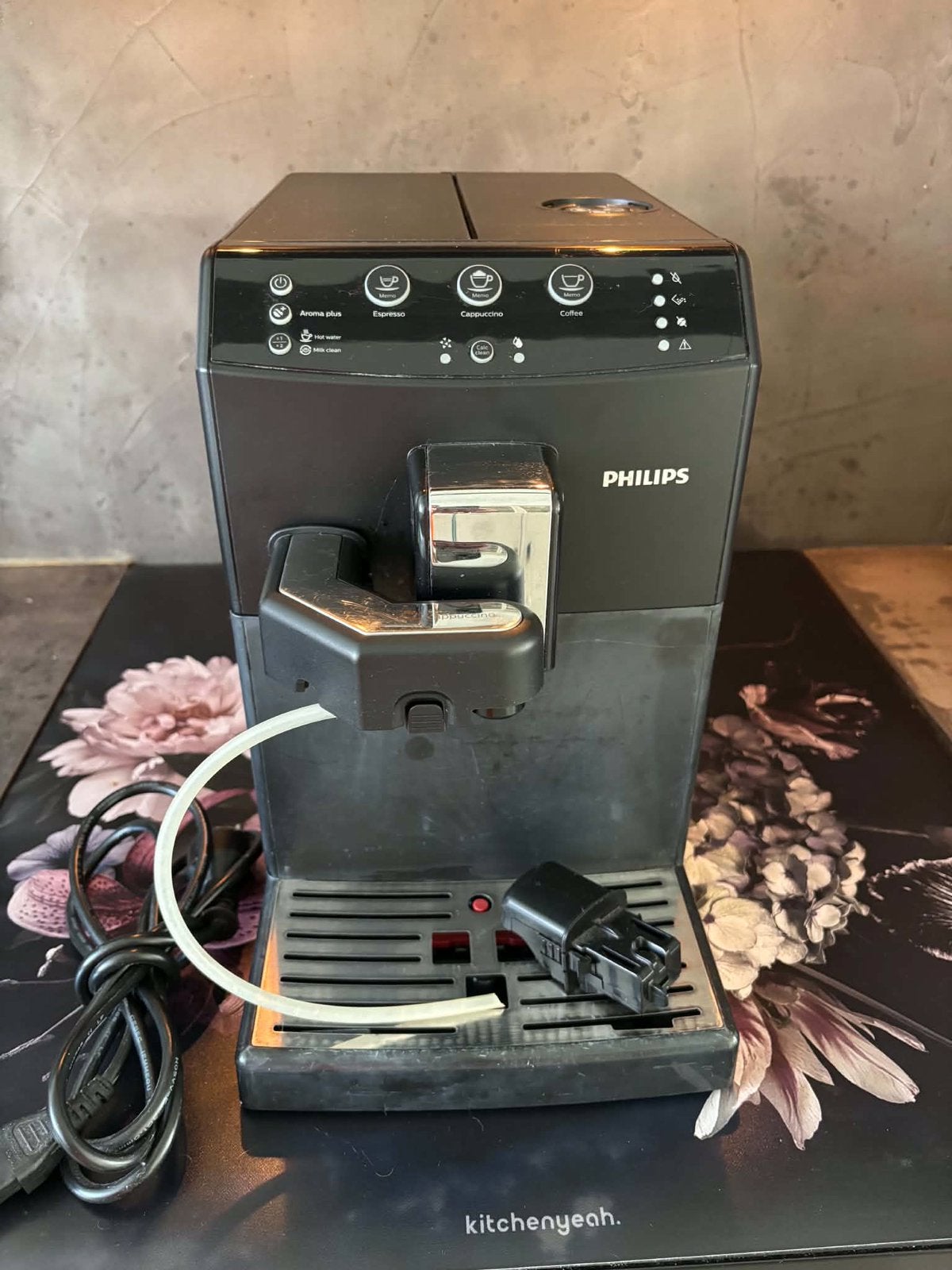 Philips HD8829 zonder melktank, Witgoed en Apparatuur, Afneembaar waterreservoir, Gebruikt, Koffiemachine, Koffiebonen