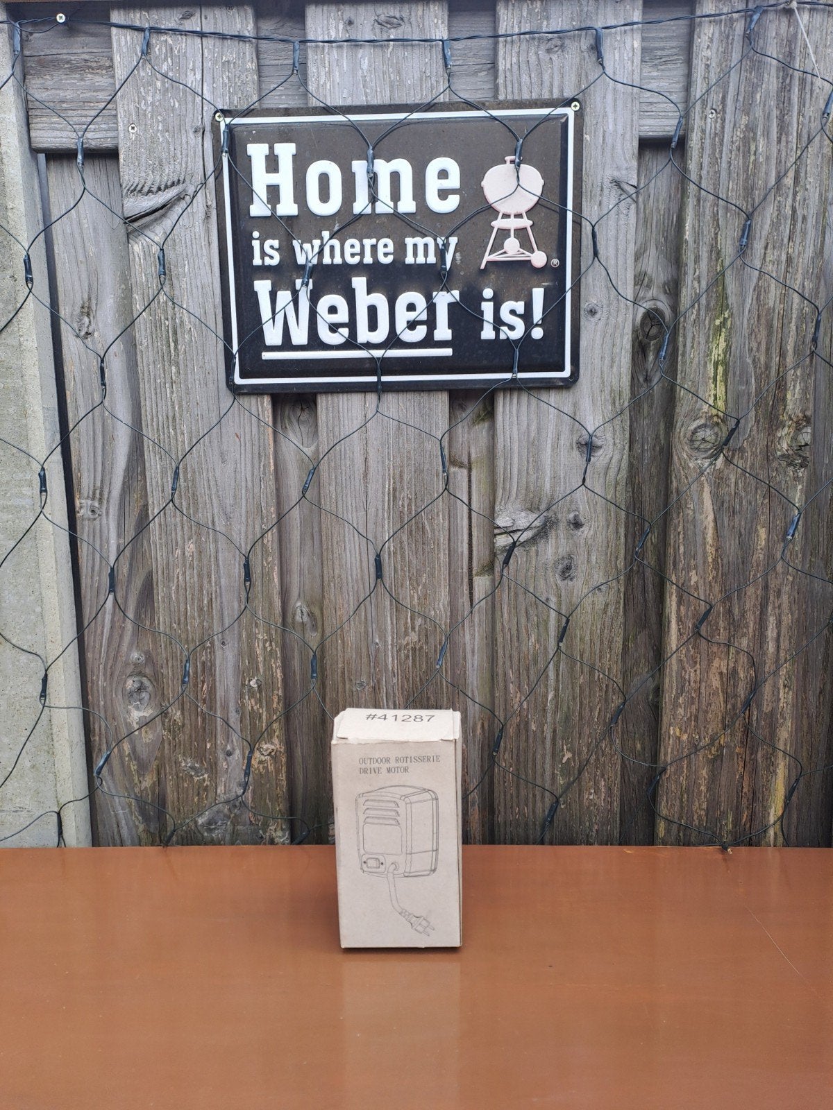 Weber motor voor Rotisserie - Nieuw, Ophalen of Verzenden, Zo goed als nieuw, Weber