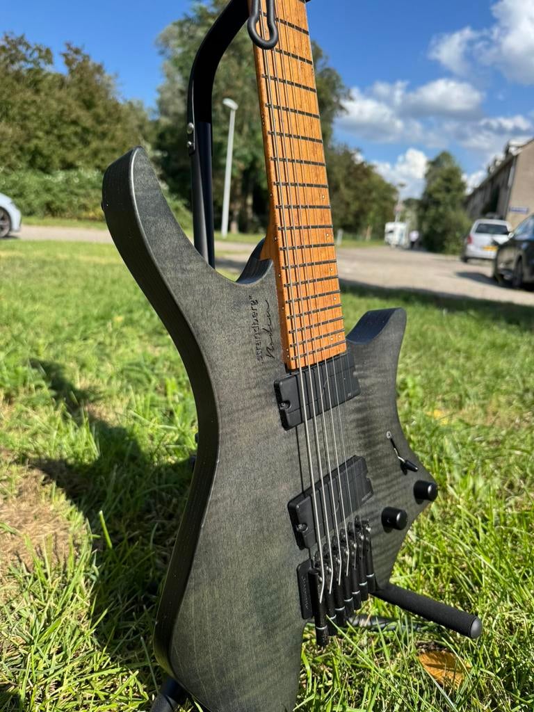 Strandberg Boden Original 7 Charcoal Black, Muziek en Instrumenten, Ophalen of Verzenden, Zo goed als nieuw, Solid body, Overige merken