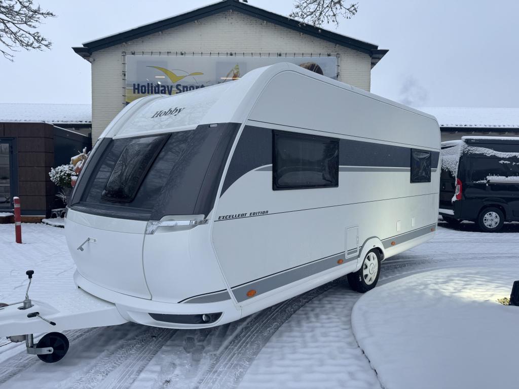 Hobby Excellent Edition 495 UL Model 2026 Hoge Korting, Caravans en Kamperen, Schokbreker, Rondzit, Hobby, Bedrijf