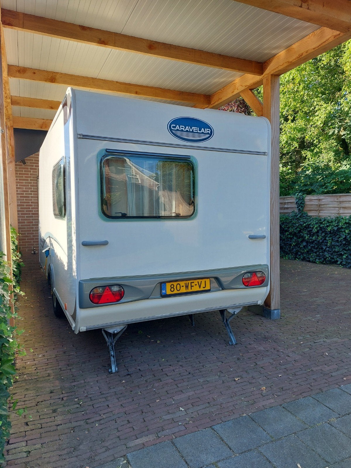 Caravelair Antares Luxe 390 TS met mover en voortent, Particulier, 4 tot 5 meter, Luifel, Caravelair