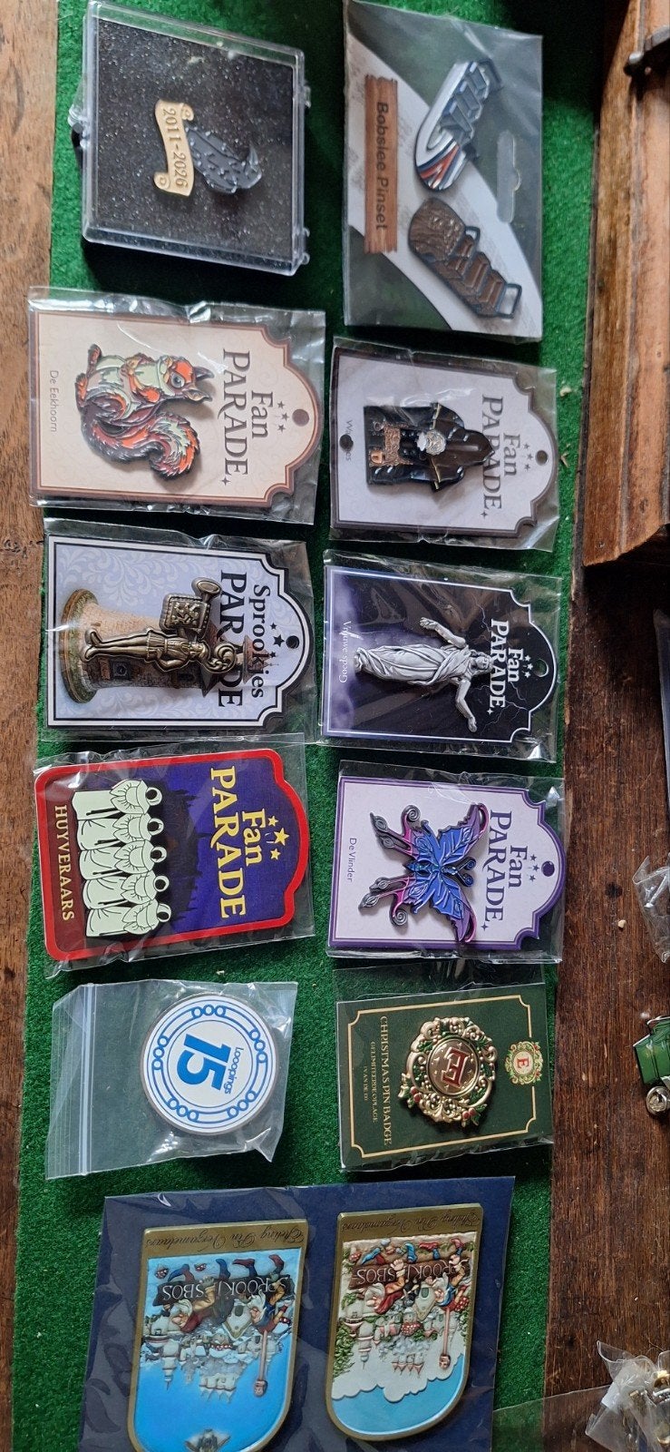 Fanmade Efteling Pins - Ruilen of Kopen, Ophalen of Verzenden, Zo goed als nieuw, Overige onderwerpen, Speldje of Pin