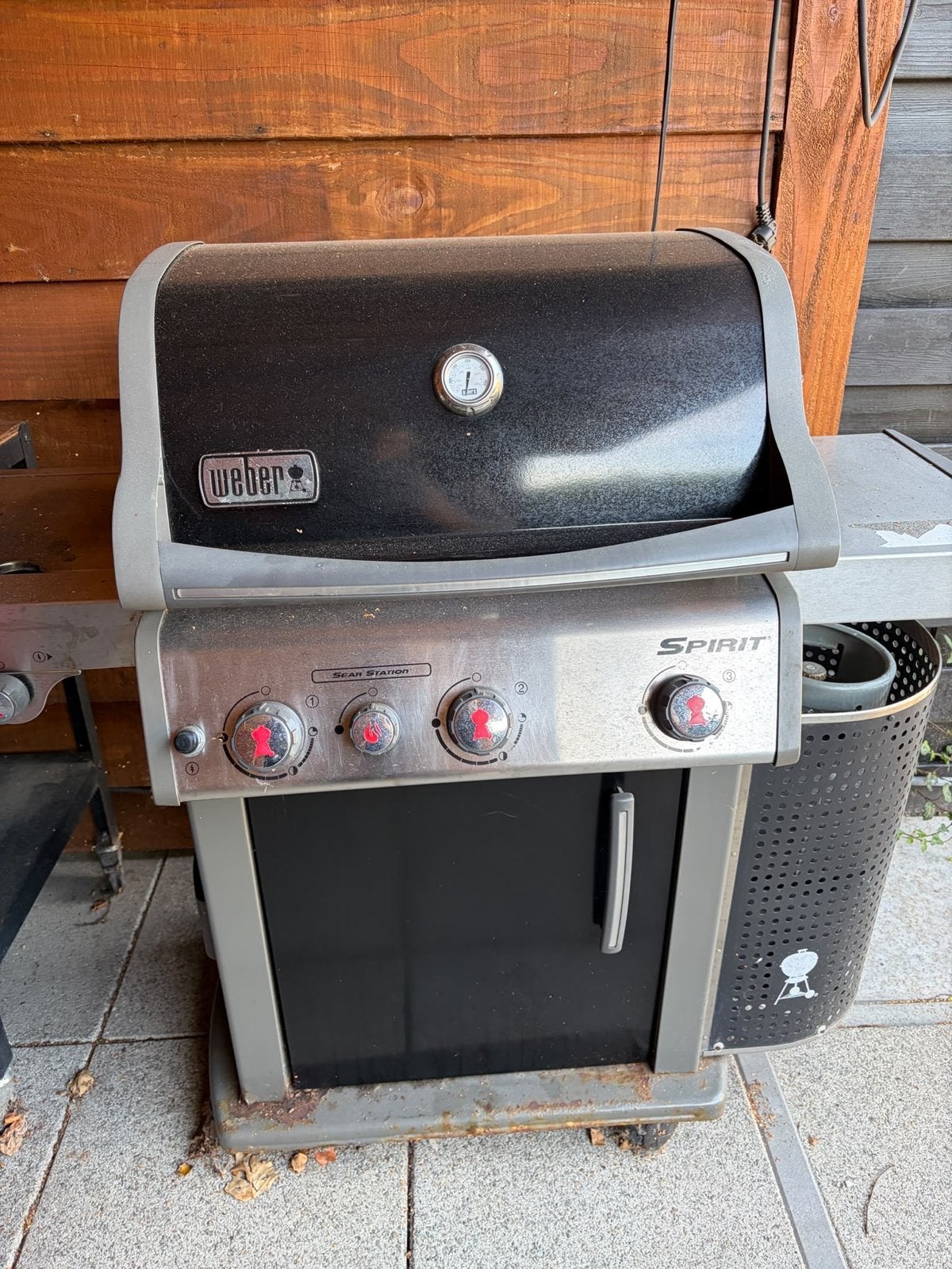 Weber Spirit e330 gasbarbecue met zijbrander, Ophalen, Gebruikt