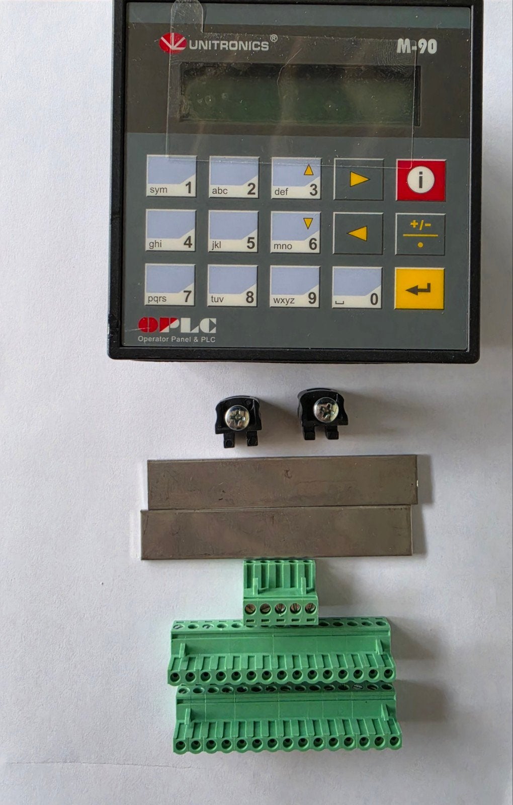 Unitronics M90 Operator Paneel & PLC M91-2-R2C, Ophalen of Verzenden, Zo goed als nieuw