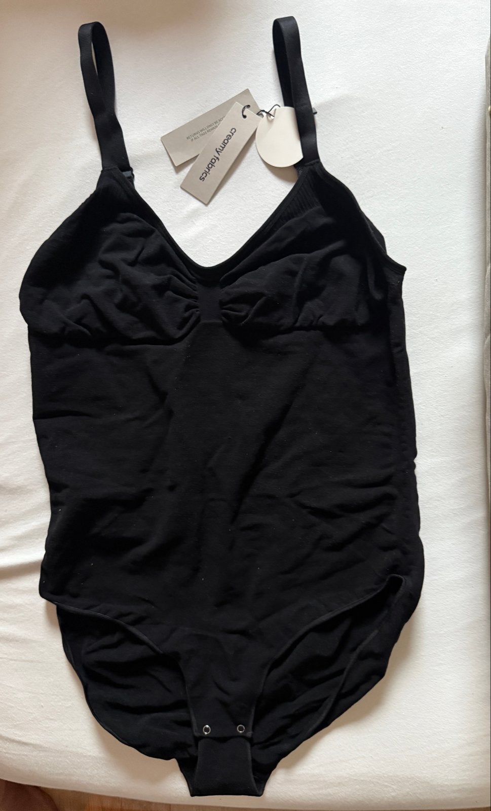Cfab Bodysuit Sculpting Shapewear met Slip 5XL Zwart, Ophalen of Verzenden, Zwart, Body of Korset