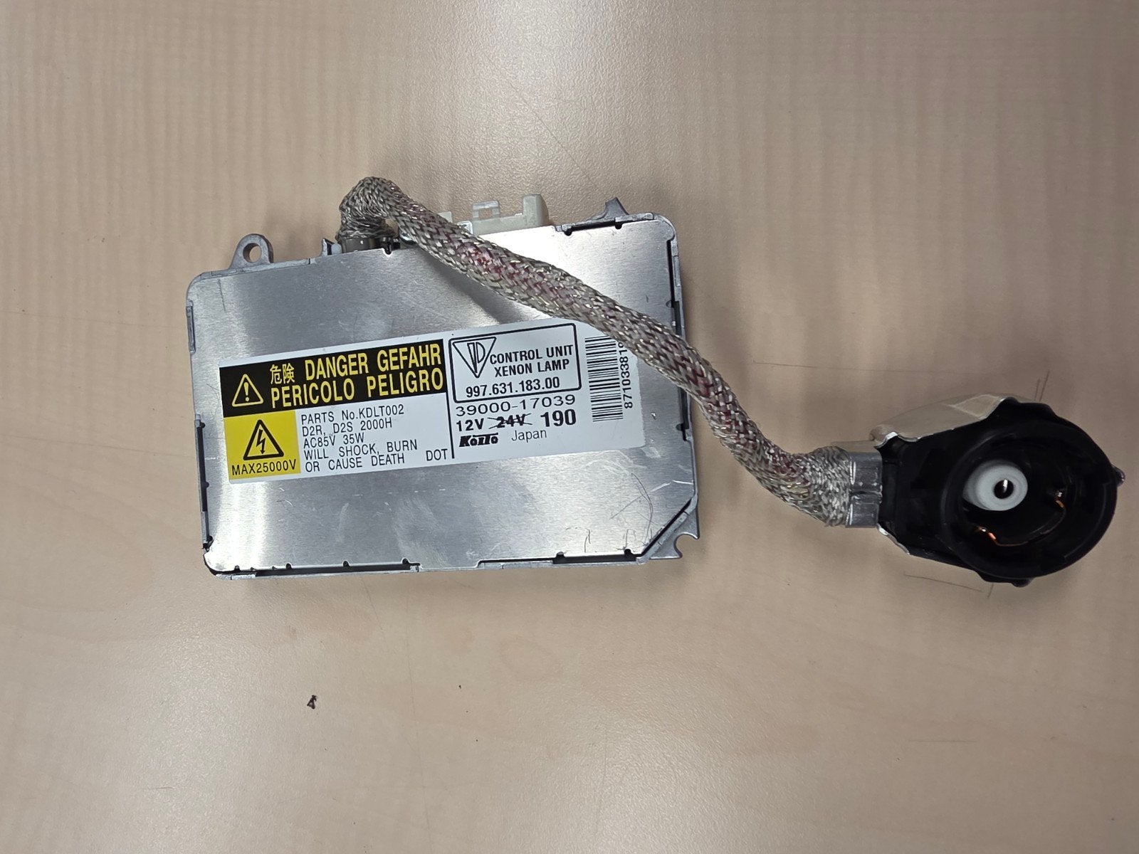 xenon model Originele porsche 997  911, Ophalen of Verzenden