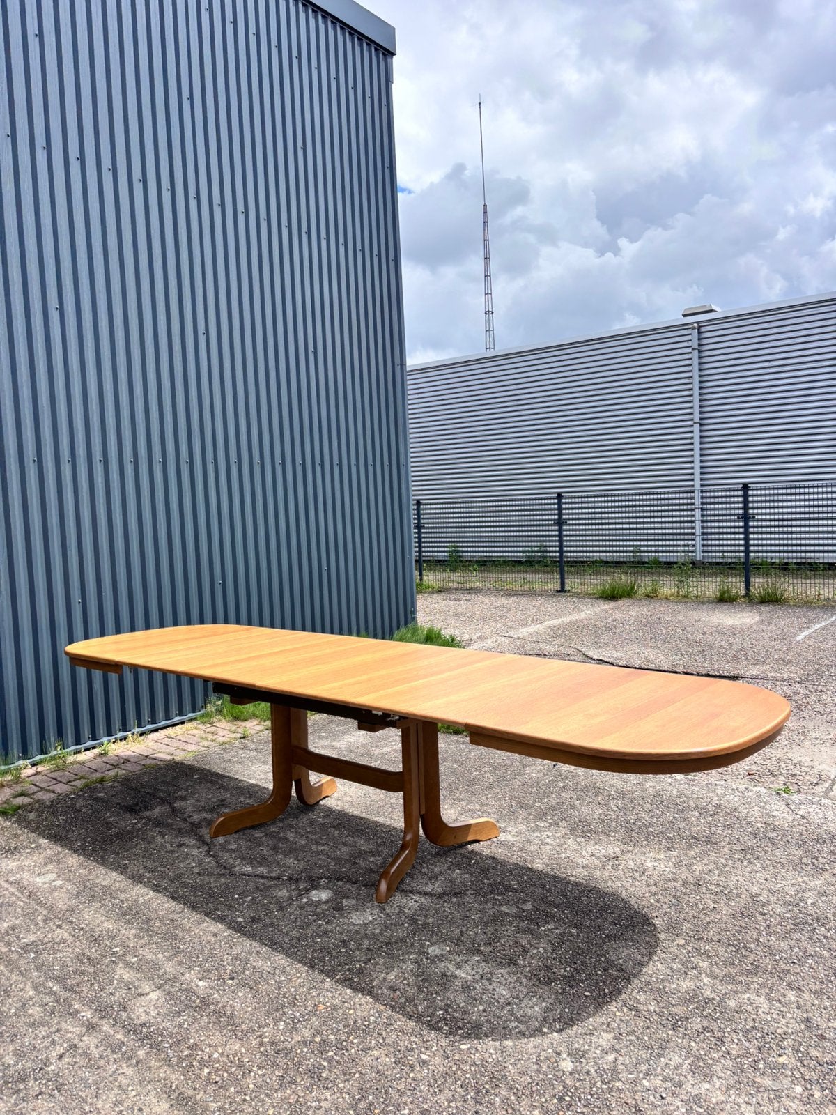 Vintage eettafel uitschuifbaar, Ophalen, F, Gebruikt, G