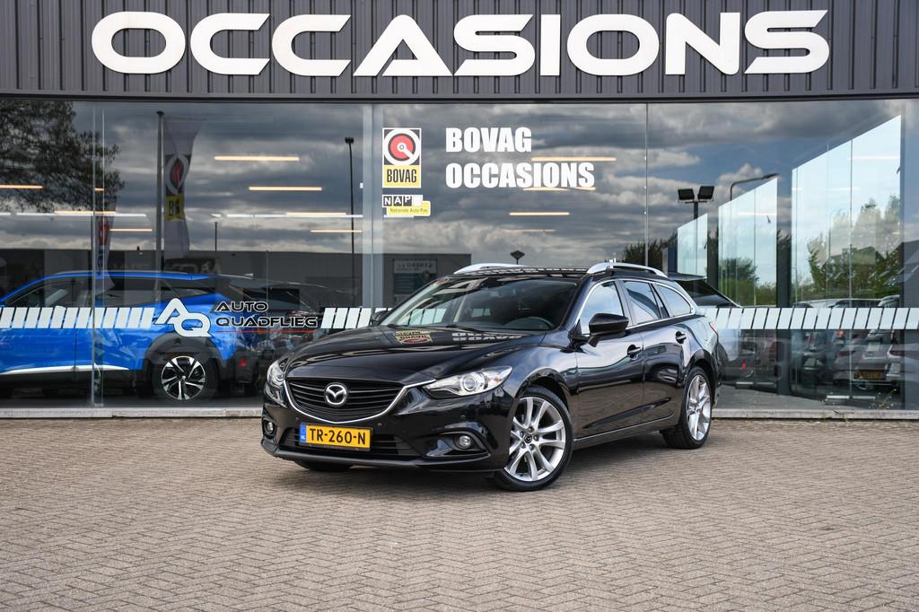 Mazda 6 Sportbreak 2.0 S NAVIGATIE/ TREKHAAK/ LM 19 INCH/ PD, Stof, Gebruikt, 4 cilinders, 6 sportbreak