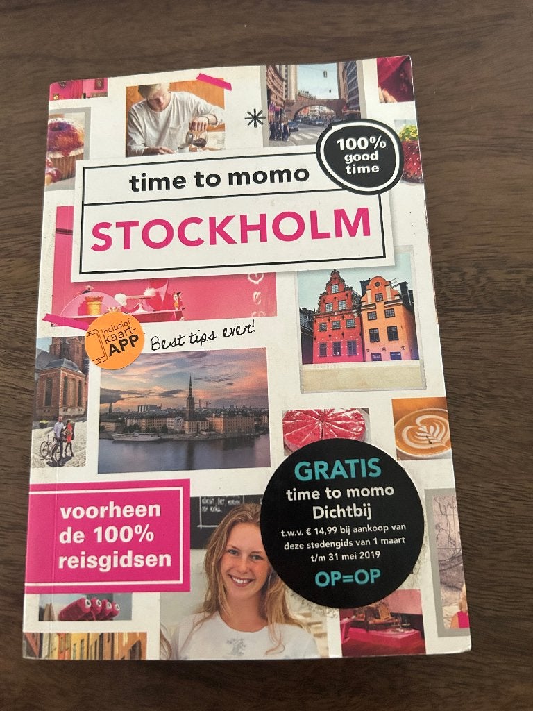 Time to Momo - Stockholm, Europa, Ophalen of Verzenden, Reisgids of -boek, Gelezen