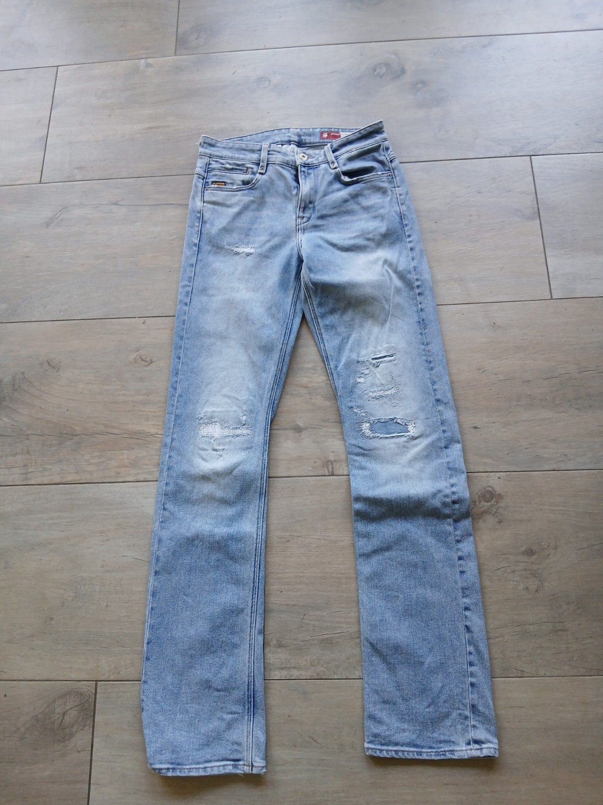 G-Star RAW Dames Jeans - Lichtblauw, Maat 36 (S), Blauw, Ophalen of Verzenden, Zo goed als nieuw, Maat 36 (S)