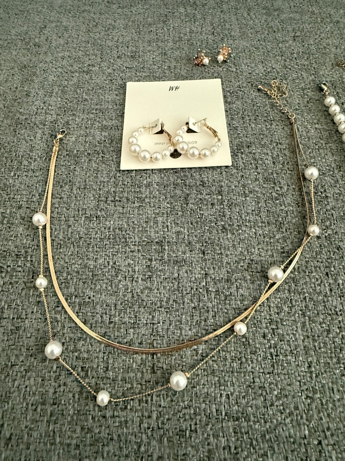 Sieraden (vintage), Sieraden, Tassen en Uiterlijk, Ophalen, Nieuw, Overige kleuren, Overige materialen