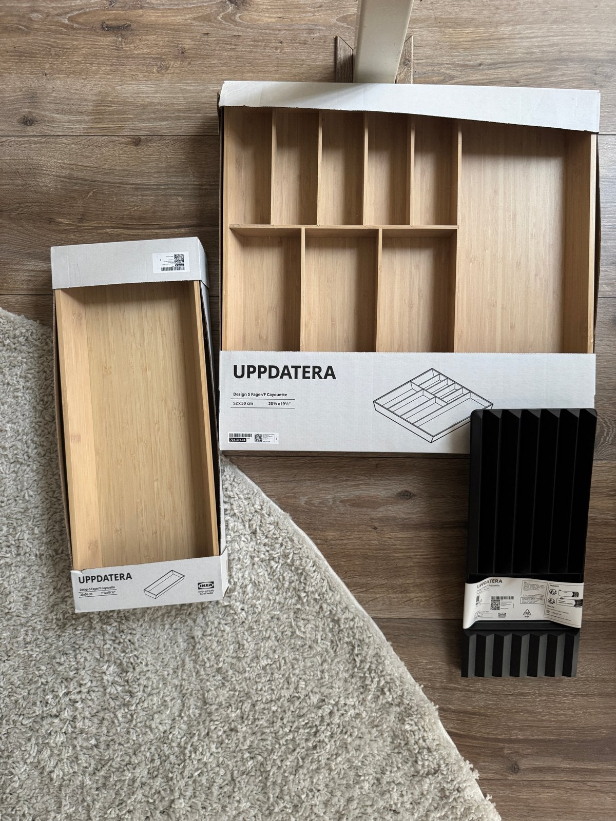 IKEA UPPDATERA Bestekbakken - Nieuw in doos, Huis en Inrichting, Ophalen, Overige typen, Hout, IKEA