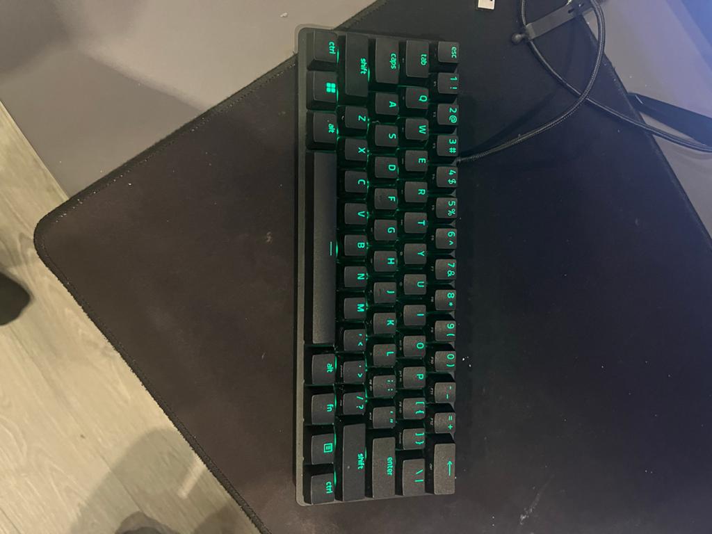 Razer Huntsman mini, Gebruikt, Gaming toetsenbord, Ophalen of Verzenden, Qwerty