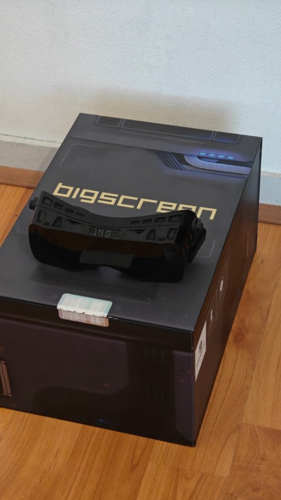Bigscreen beyond 1 met Audiostrap en Studioform interface, Spelcomputers en Games, Ophalen, Gebruikt, VR-bril, Pc