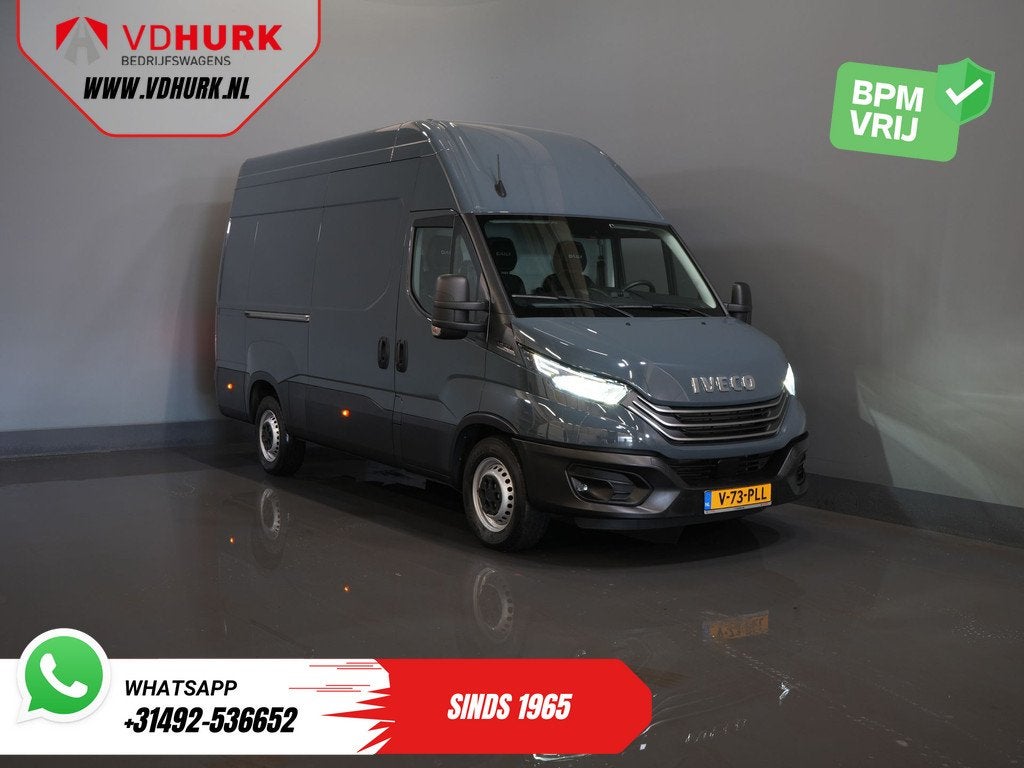 Iveco Daily 35S21HV 3.0 180 pk Aut. L2H3 LED/ 3.5t Trekverm/, Auto's, Bestelauto's, Automaat, Gebruikt, 4 cilinders, Iveco