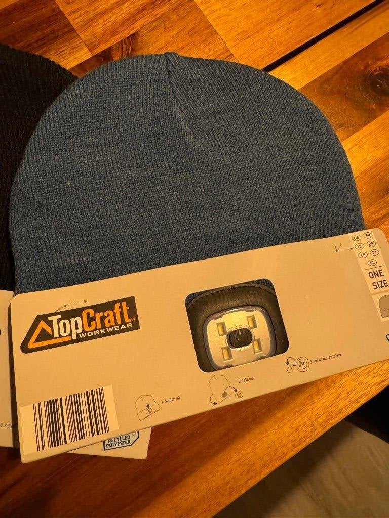 Muts met hoofdlamp, Ophalen of Verzenden, Nieuw, Batterij