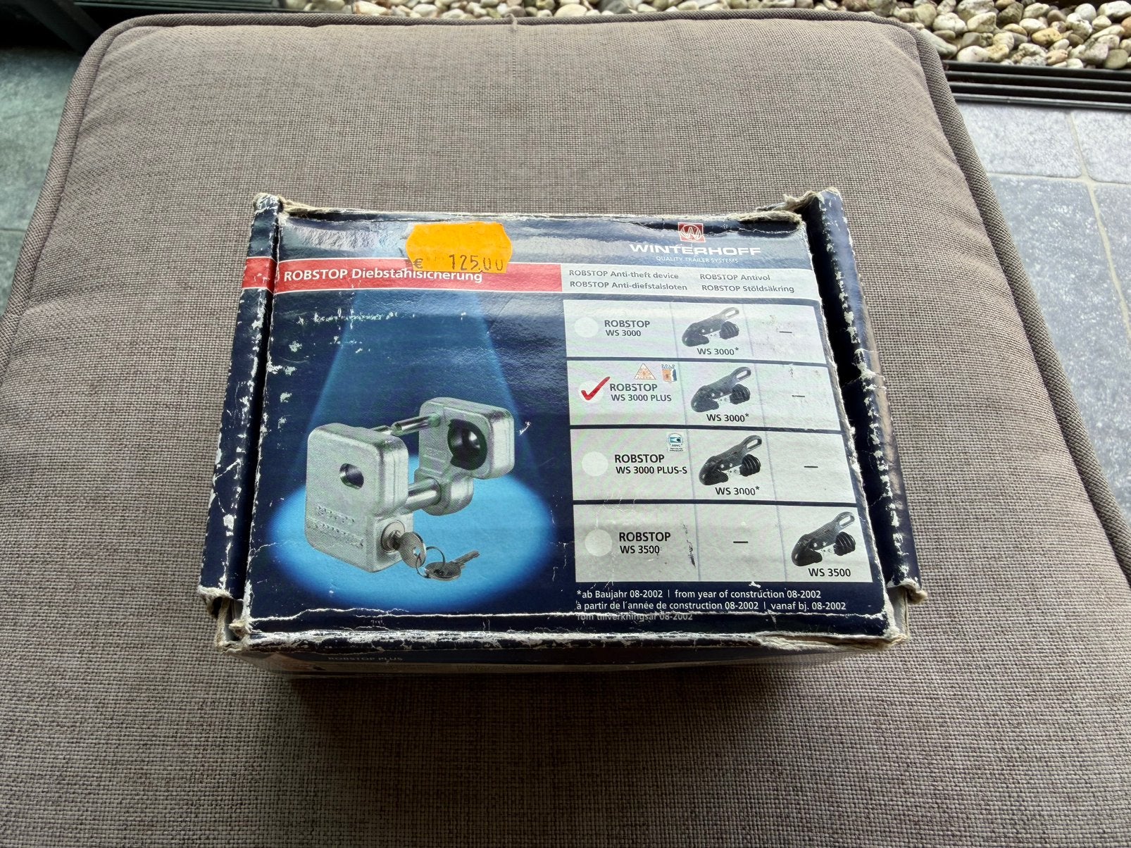 ROBSTOP Diefstalslot WS 3000 plus, Ophalen, Gebruikt