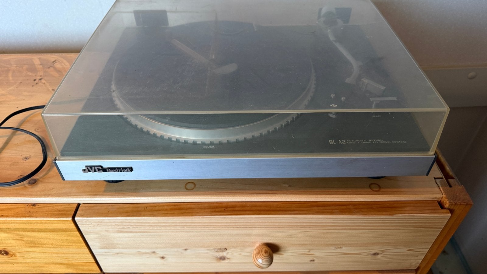JVC QL-A2 Direct Drive Platenspeler - Automatisch, Ophalen, Gebruikt, Platenspeler, Automatisch