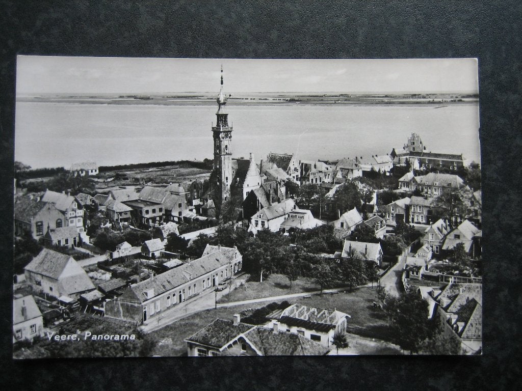 VEERE Panorama 1967, Ophalen of Verzenden, 1960 tot 1980, Zeeland