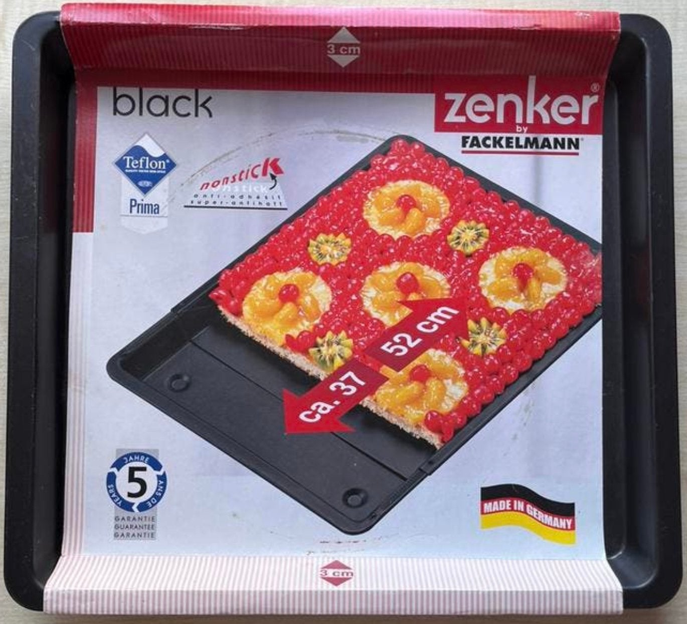 Bakplaat Zenker uitschuifbaar, Huis en Inrichting, Keuken | Keukenbenodigdheden, Ophalen of Verzenden, Zo goed als nieuw, Overige merken