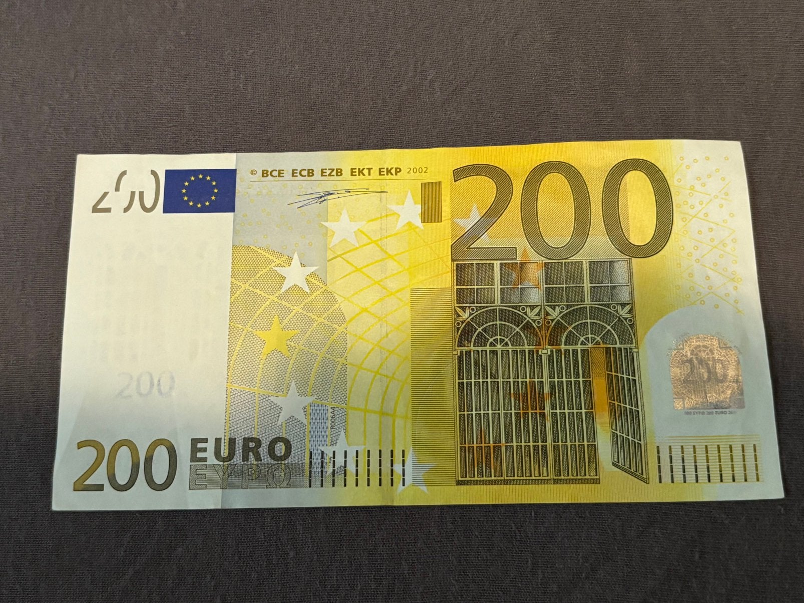 € 200 euro biljet 2002 Duisenberg in mooie kwaliteit, Ophalen of Verzenden, Duitsland, 200 euro, Los biljet