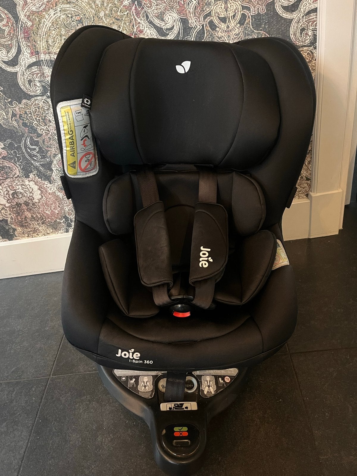 Joie i-Spin 360 autostoel, 0 t/m 18 kg, Verstelbare rugleuning, Zo goed als nieuw, Isofix