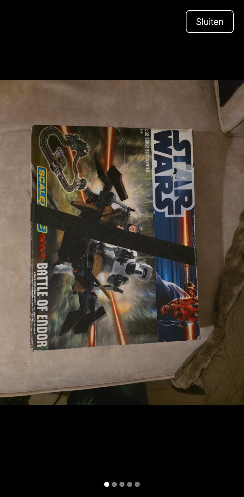 Scalextric Start - Star Wars Battle Of Endor Racebaan, Verzamelen, Star Wars, Ophalen of Verzenden, Zo goed als nieuw