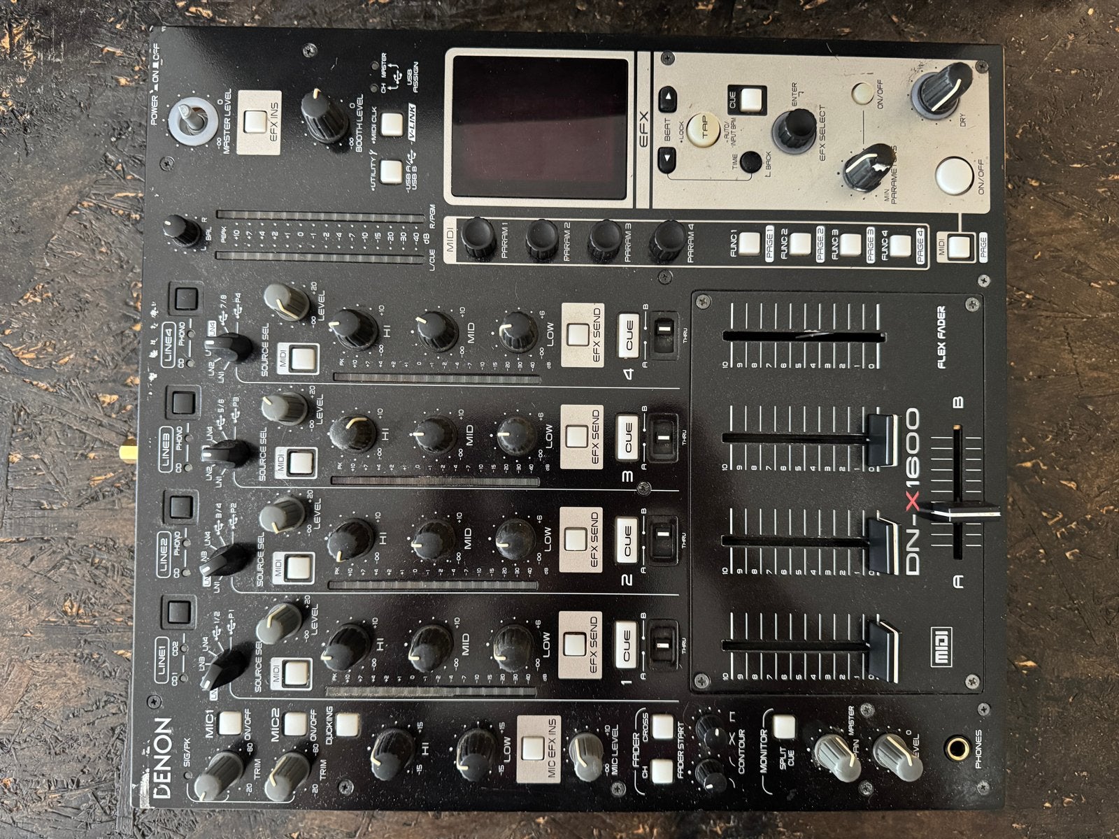 Denon DN-X1600 DJ Mixer, Ophalen, Gebruikt, Dj-set, Denon