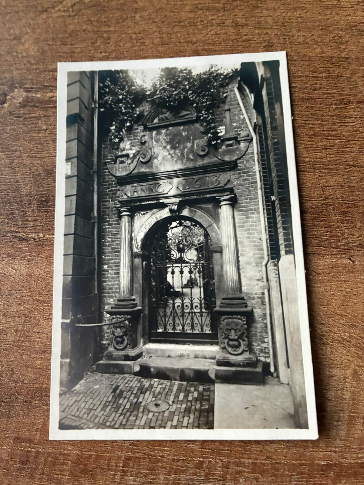 Ansichtkaart Deventer Kerk  Doopsgezinde poortje, Ophalen of Verzenden, Voor 1920, Ongelopen, Overijssel