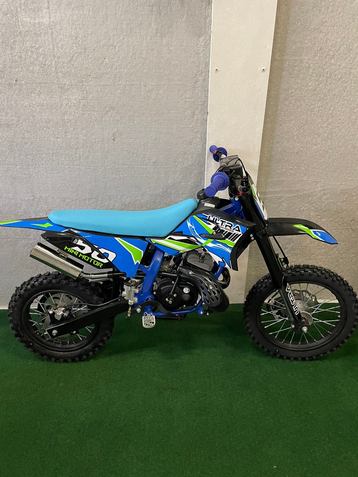 Nieuwe 49CC kickstart kinder crossmotoren in vers.modellen, Fietsen en Brommers, Nieuw, De kooi, 49 cc, Ultra
