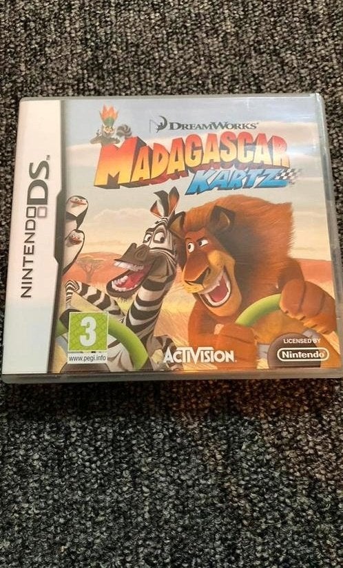Nintendo DS Madagascar, Spelcomputers en Games, Avontuur en Actie, 1 speler, Ophalen of Verzenden, Zo goed als nieuw
