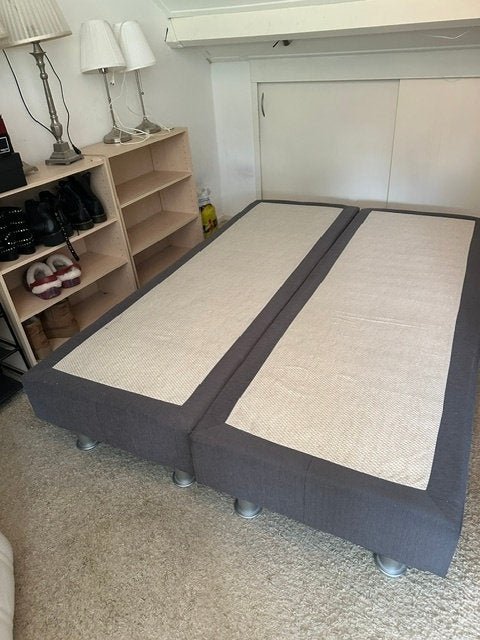 onderstel boxspring + matras, Huis en Inrichting, Slaapkamer | Boxsprings, Gebruikt, 140 cm, 200 cm, Tweepersoons, Ophalen