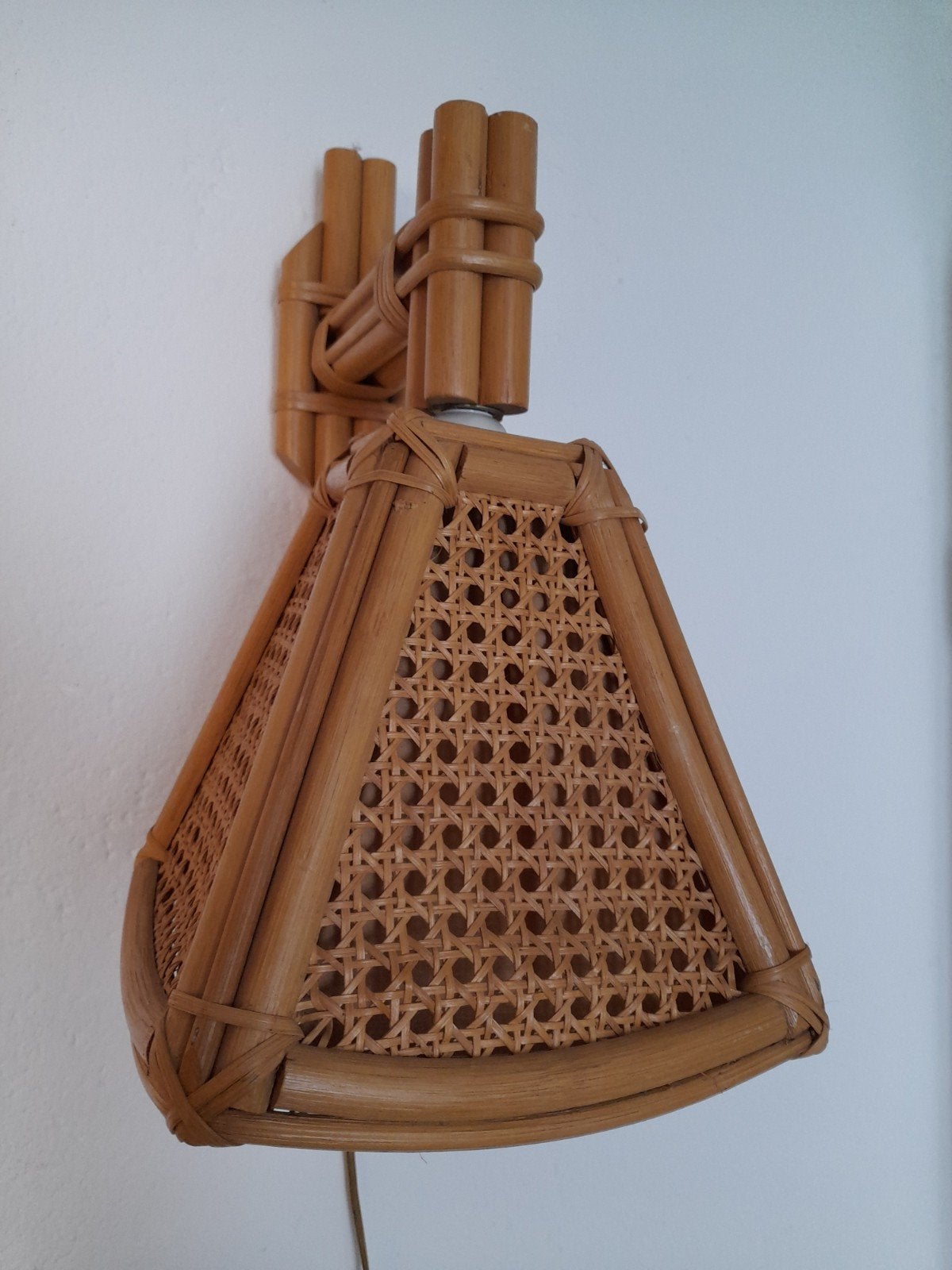 vintage muurlamp wandlamp mooie staat zonder gebreken, Huis en Inrichting, Lampen | Wandlampen, Ophalen of Verzenden, Zo goed als nieuw