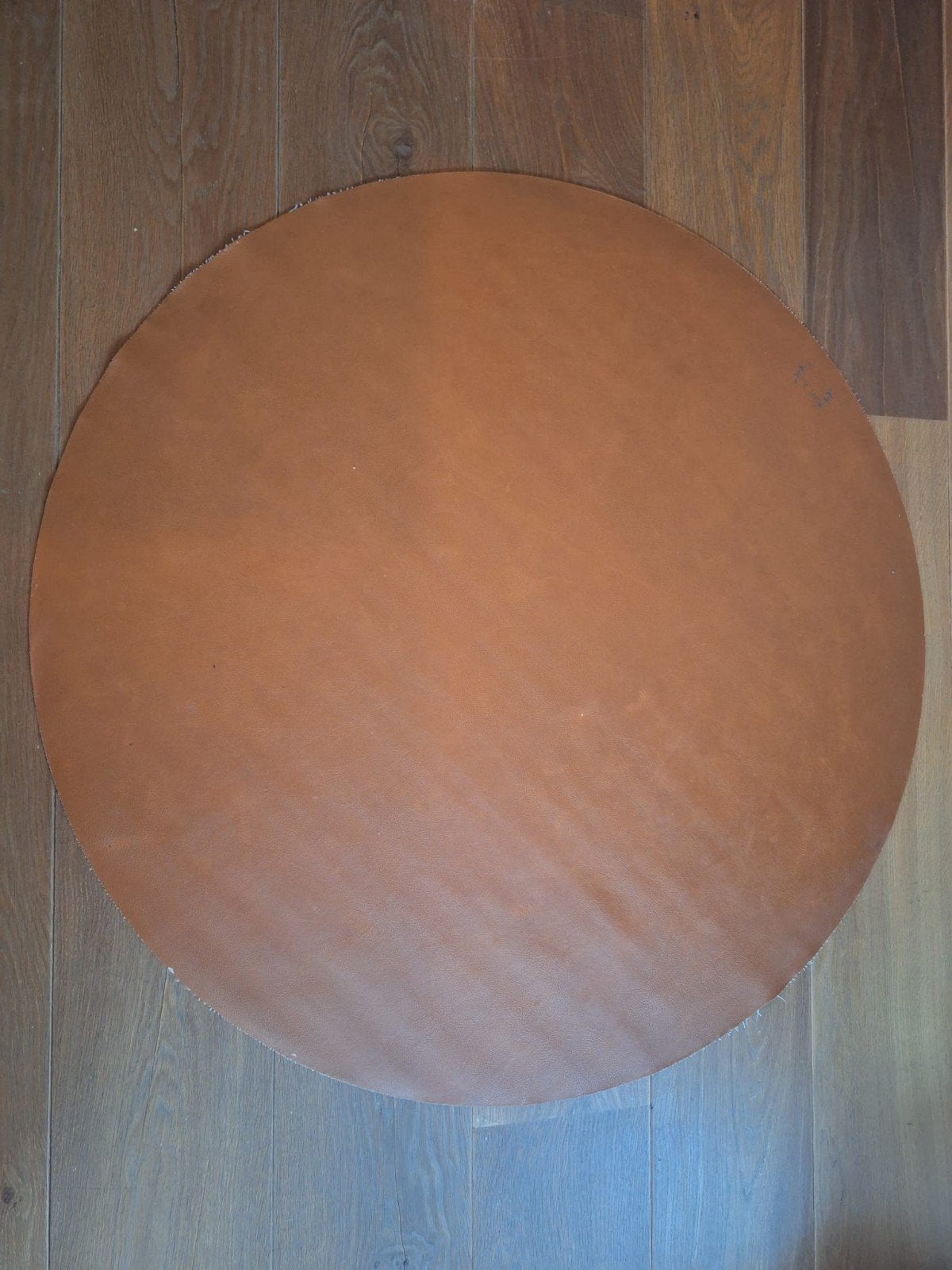 Knoeimat van By Lille Vilde van kunstleer, Ophalen, Gebruikt, Bruin, Rond