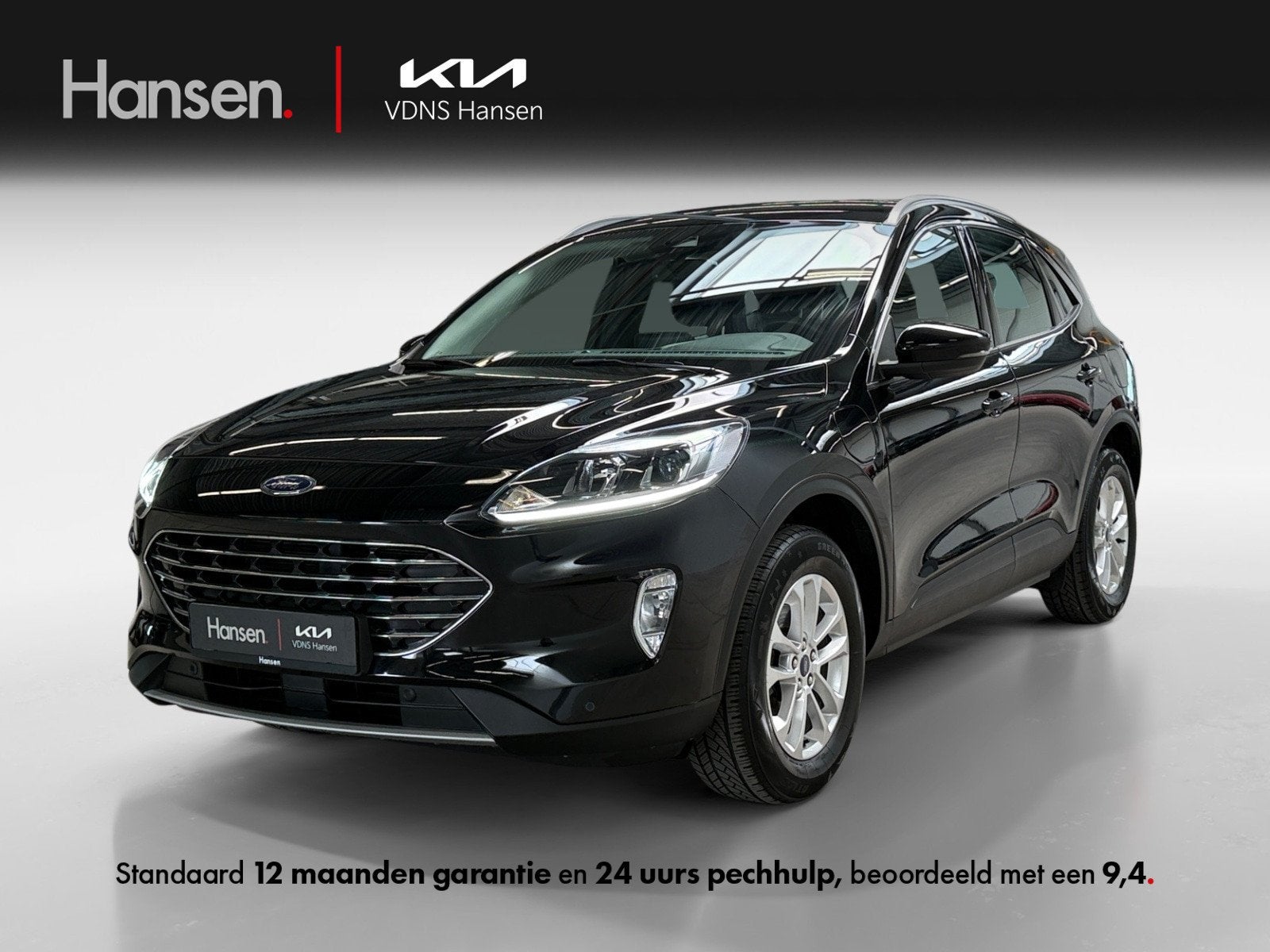 Ford Kuga 2.5 PHEV Titanium I Carplay I Camera I Keyless I S, Auto's, Ford, Gebruikt, Parkeersensor, 4 cilinders, Zwart