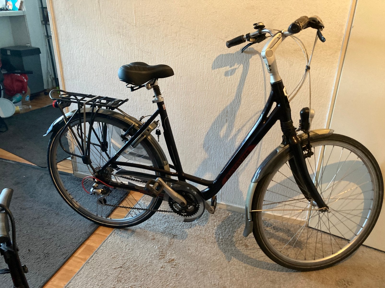 Damesfiets Batavus 21 versnellingen framemaat 53, Ophalen, 53 tot 56 cm, Batavus, Zo goed als nieuw