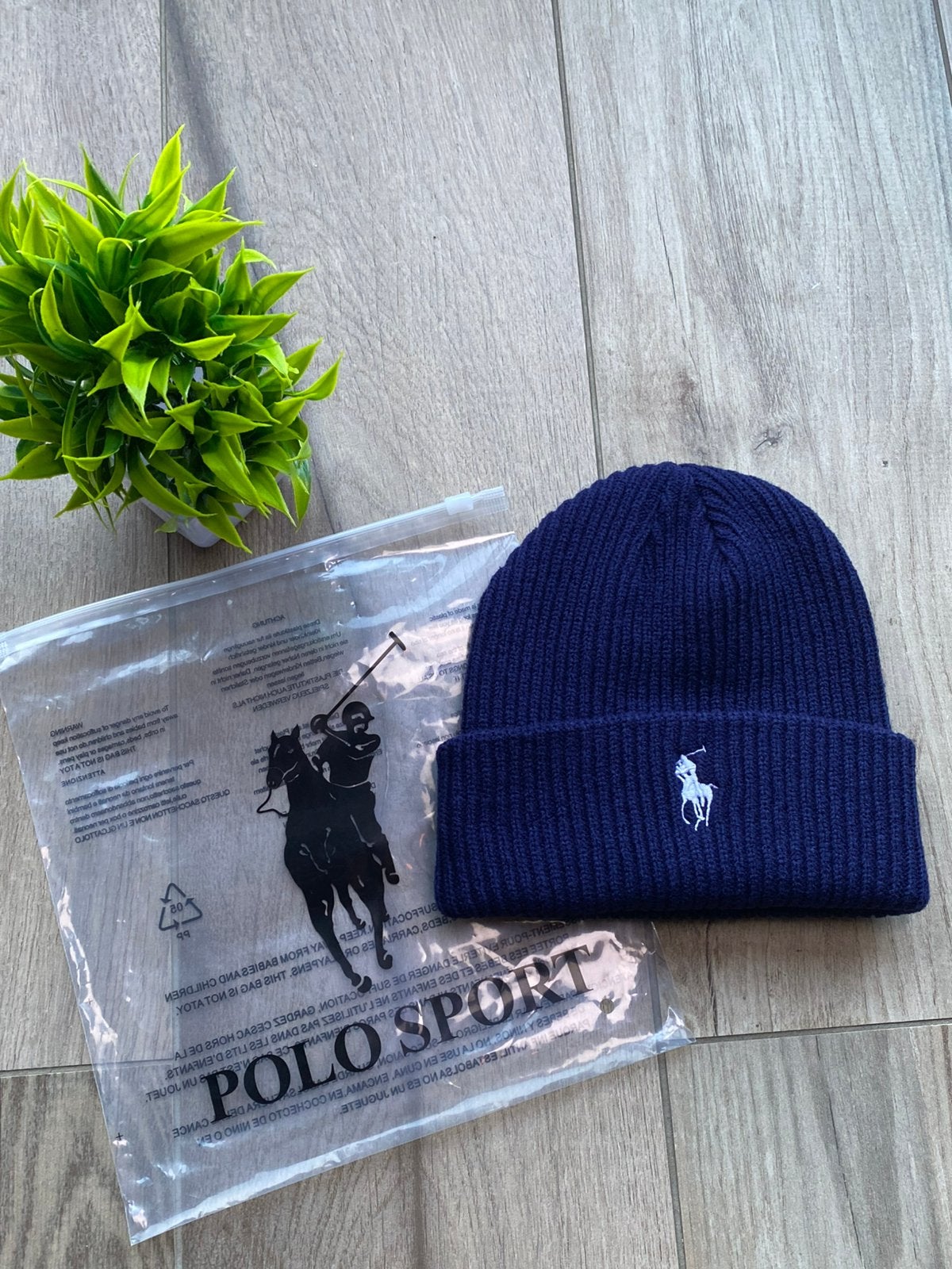 Ralph Lauren Beanie, Kleding | Heren, Ophalen of Verzenden, Zo goed als nieuw, Overige maten, Muts