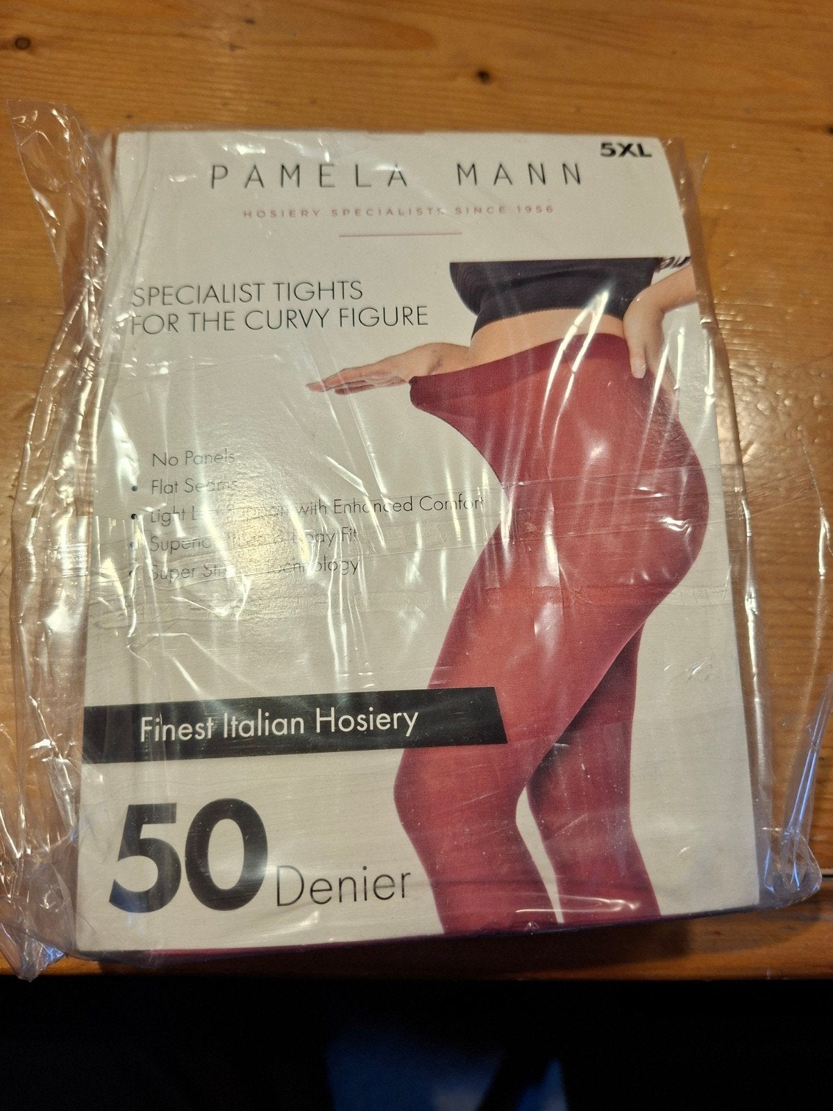 Pamela Mann 50 Denier Panty 5XL - Specialist Tights, Nieuw, Overige maten, Ophalen of Verzenden, Pamela Mann