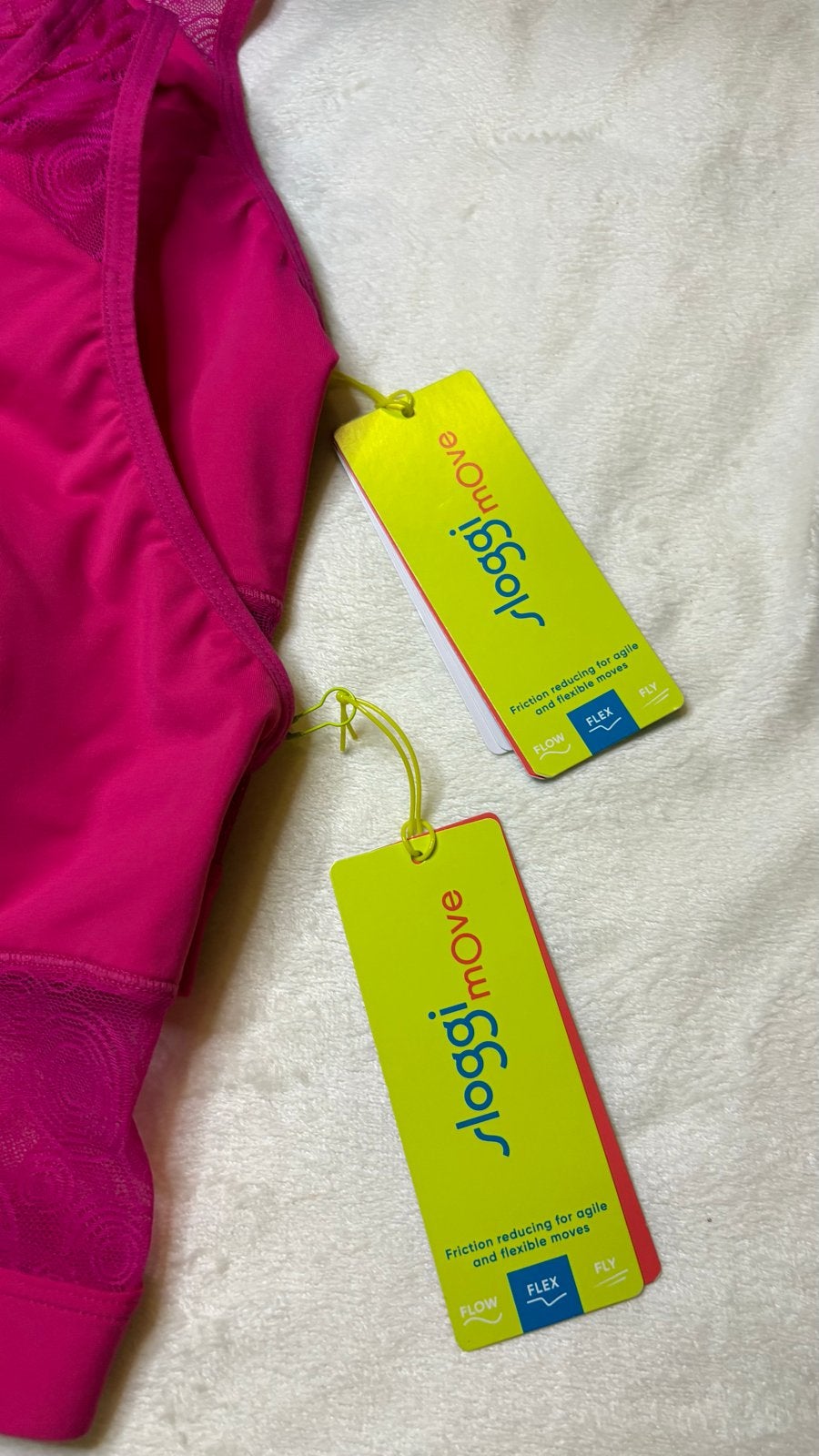 2x Sloggi M sporttopjes/bralettes - Roze, Kleding | Dames, Ondergoed en Lingerie, Verzenden, Roze, Hemd