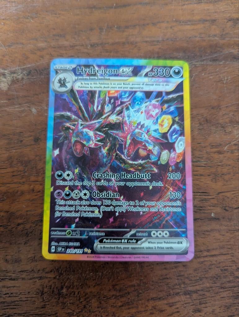 Hydreigon ex Pokémon kaart, Ophalen of Verzenden