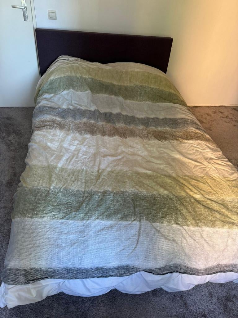 Tweepersoonsbed boxspring, Ophalen, Gebruikt, Tweepersoons