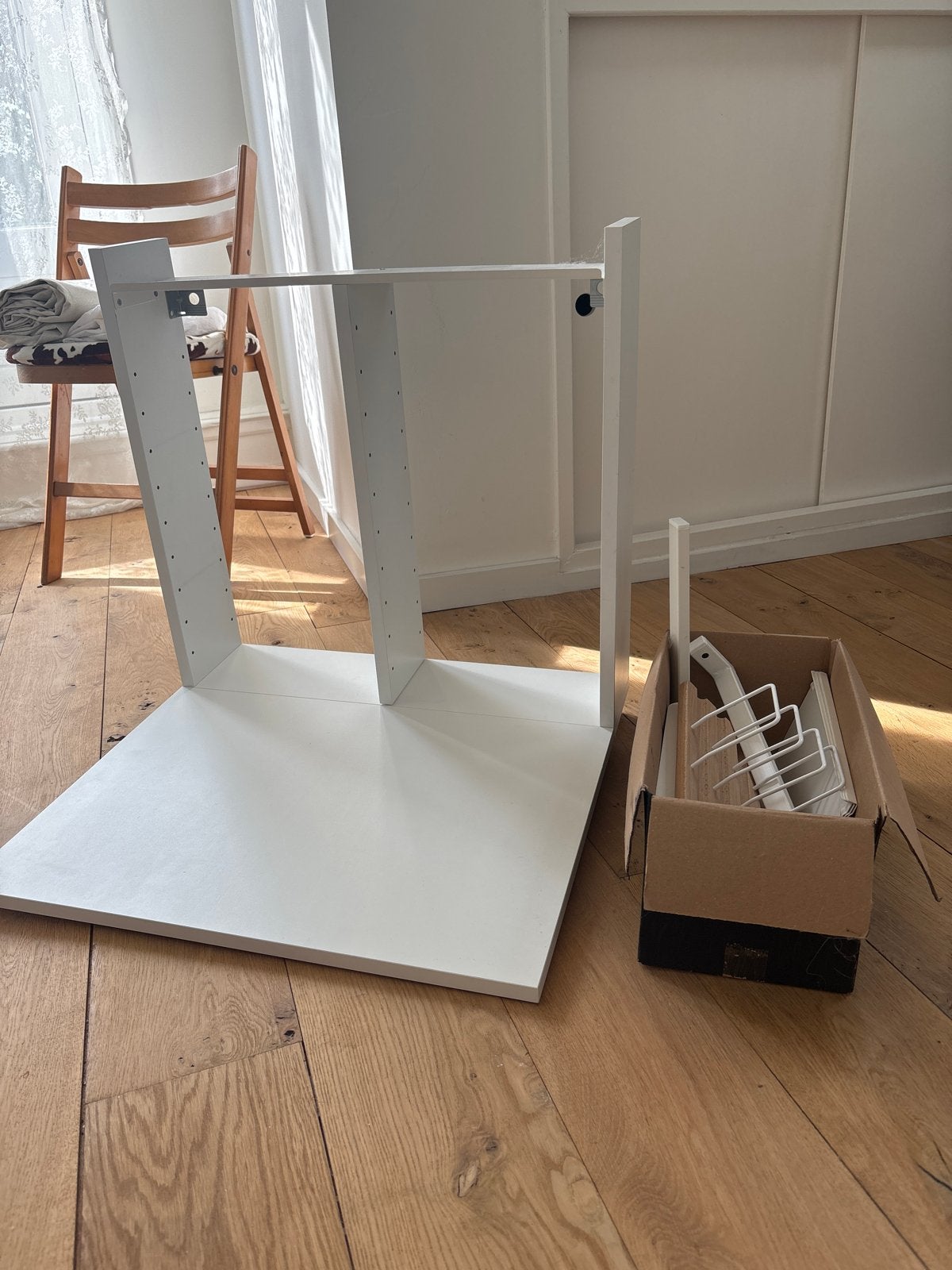 IKEA inklapbare wandtafel NORBERG (Wit), Ophalen, Zo goed als nieuw