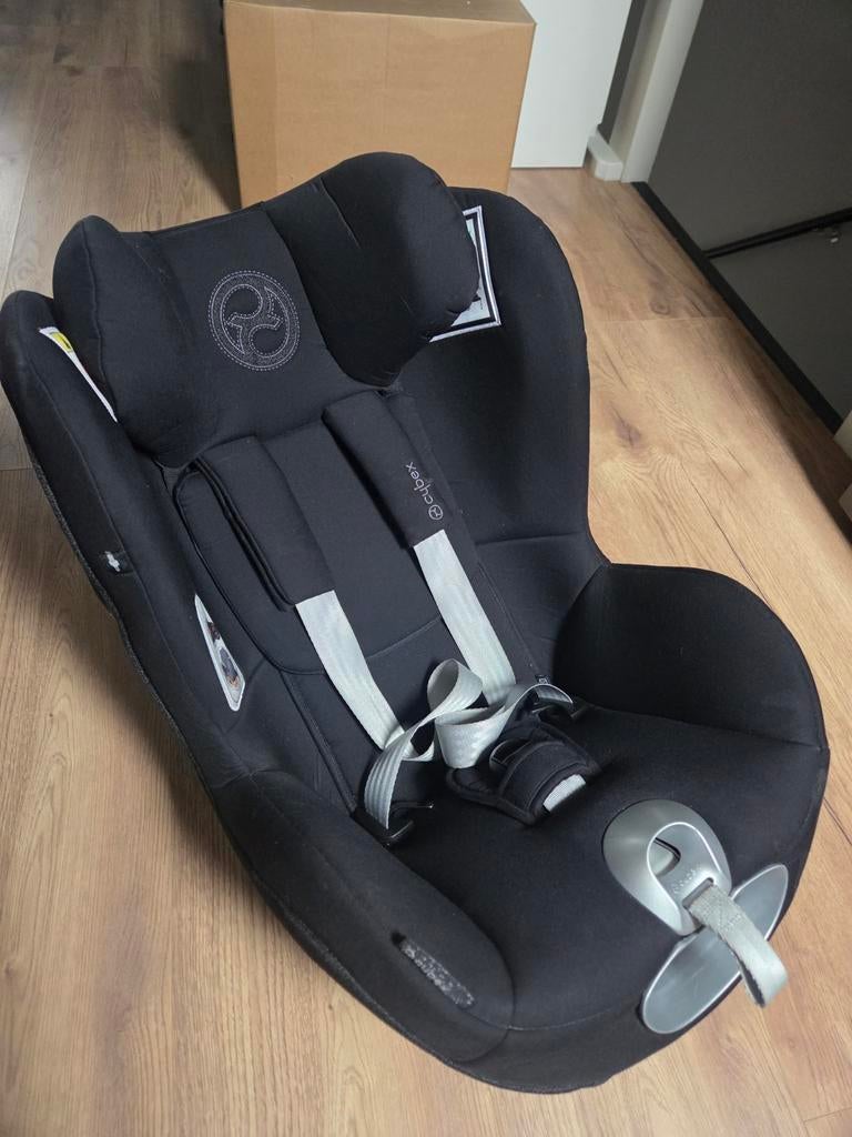 Cybex Sirona S I-size autostoel - Zwart - 0-18 kg, Overige methoden, 0 t/m 18 kg, Zijbescherming, Zo goed als nieuw