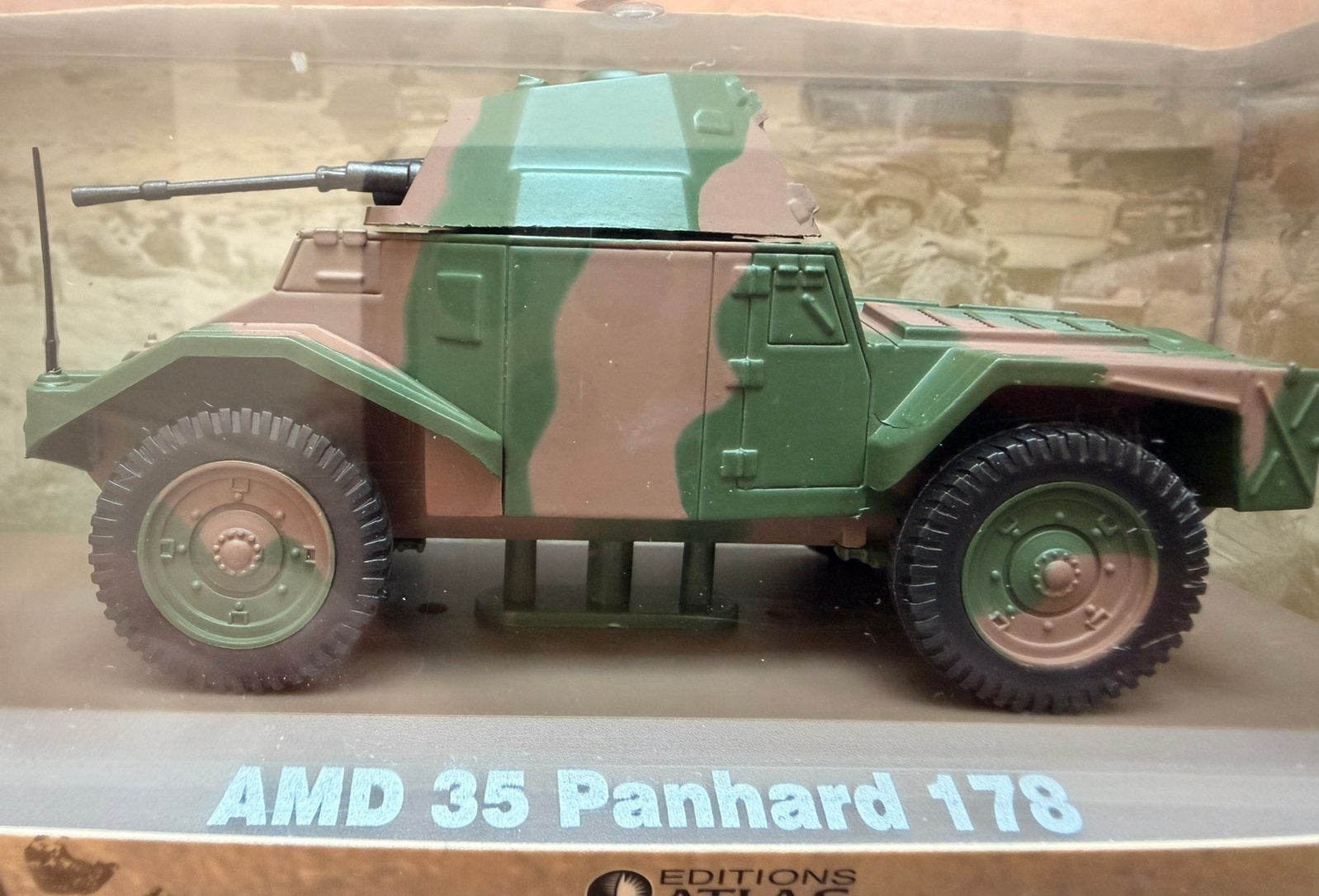 Atlas Collections AMD 35 Panhard 1:76 Militair Voertuig, Overige merken, 1:50 of kleiner, Verzenden, Overige typen